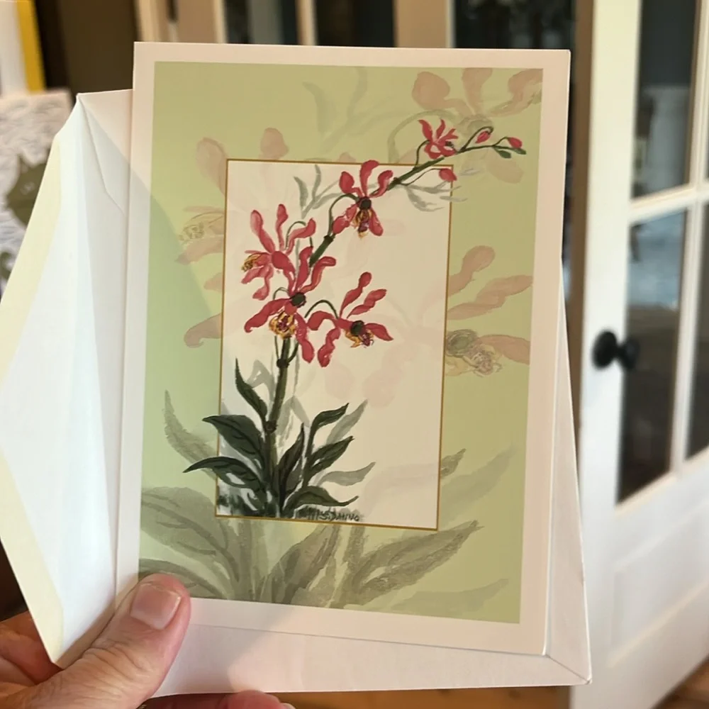 Floral and Nature Greeting Cards Set New